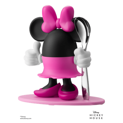 Поставка за яйце Minnie Mouse с лъжичка Поставка за яйце Minnie Mouse с лъжичка