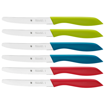 Комплект ножове 6 части цветни