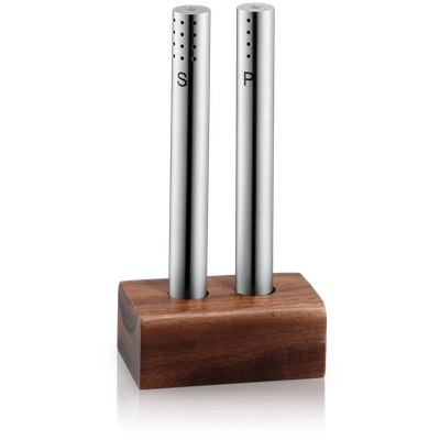 Комплект сол/пипер 2ч. Дърво