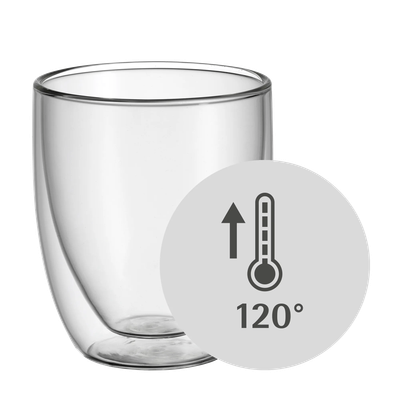 Двустенни чаши за капучино Kult 250мл. 2бр.