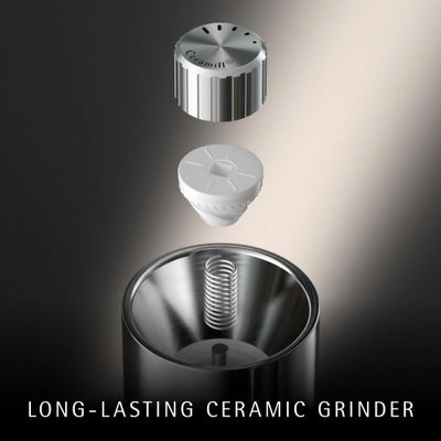 Мелничка за подправки Signature Pro стомана черна