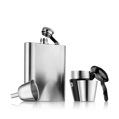 Комплект фласка „Manhattan“, 6 части