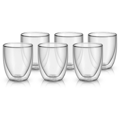 Двустенни чаши за капучино Kult 250мл. 6бр.