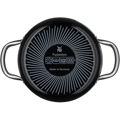Тенджера Fusiontec Inspire Black 20см. 2.4л. gx. Тенджера Fusiontec Inspire Black 20см. 2.4л. gx.