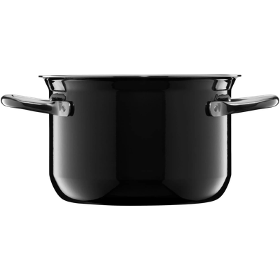 Тенджера със стъклен капак Fusiontec Compact 18 см.черно