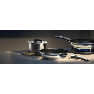 Стъклен капак 24 см. Click&Serve gx.