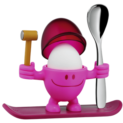 Детска поставка за яйца McEgg розова