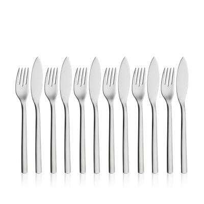 Комплект прибори за риба Nuova 12ч. gx